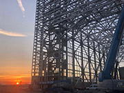 uçak hangar kapısı projelerii